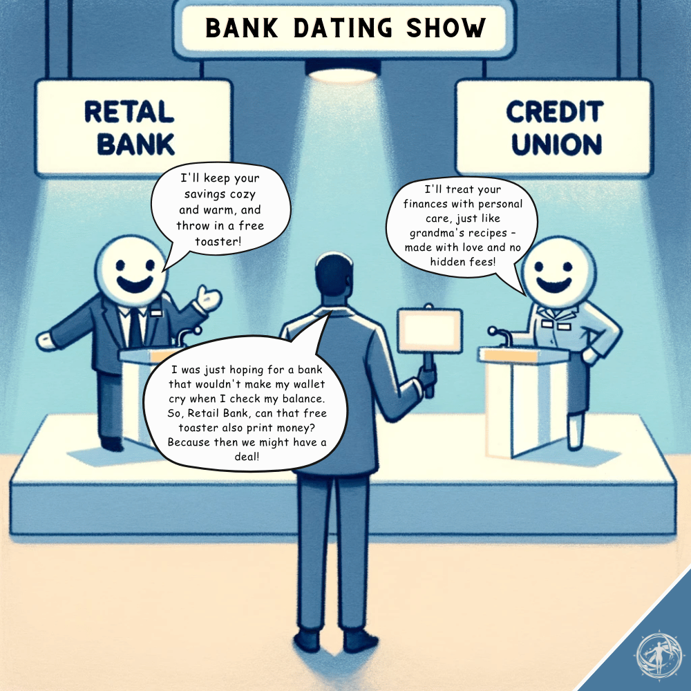 choosing a bank comedy sketch